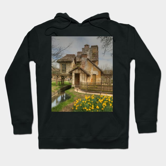 The Mill & a Daffodil or two or ... Hoodie by Michaelm43